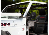 Rugged Ridge 18-20 Jeep Wrangler JL/JT Rectangular Trail Mirror Kit (1102526) — view 2