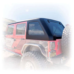 Turn Offroad Toit rigide Fastback 2 pièces 2007-2018 Jeep JK 4 portes