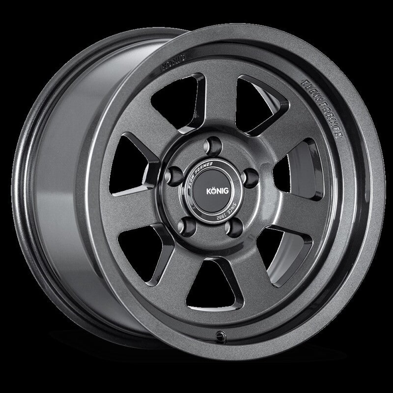 Konig Roue HT2 17X9 5X127 ET-12 - anthracite brillant