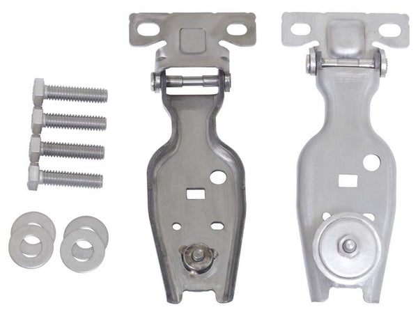 Kentrol Charnières de hayon (paire) 07-18 Jeep Wrangler JK - gris brut