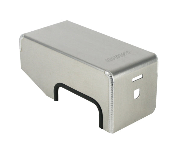 Moroso Couvercle de boîte à fusibles 05-09 Ford Mustang - par-dessus la boîte à fusibles en plastique - aluminium fabriqué