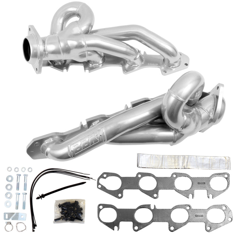 BBK Collecteurs d'échappement courts accordés 19-23 Dodge Ram 1500 5.7L (sauf MegaCab) - 1-3/4 po céramique argent