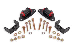 BMR Suspension Ensemble de supports moteur 14-19 Chevrolet Corvette - noir martelé