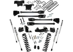 Superlift 4" Lift Kit — FOX 2.0 Shocks, 4-Link — 2005-2007 Ford F-250 Super Duty 4WD Diesel (K230F)