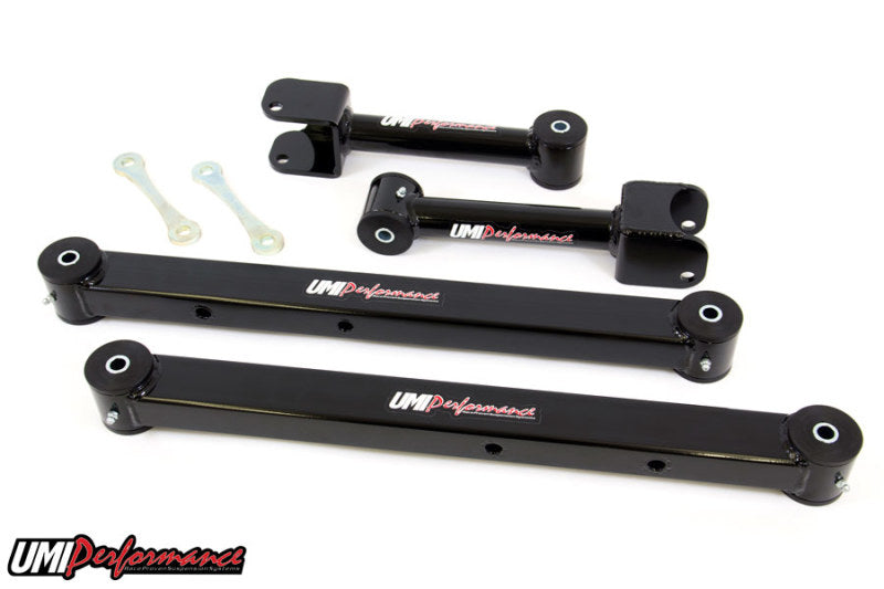 UMI Performance Ensemble de bras de suspension supérieurs et inférieurs 73-77 GM A-Body