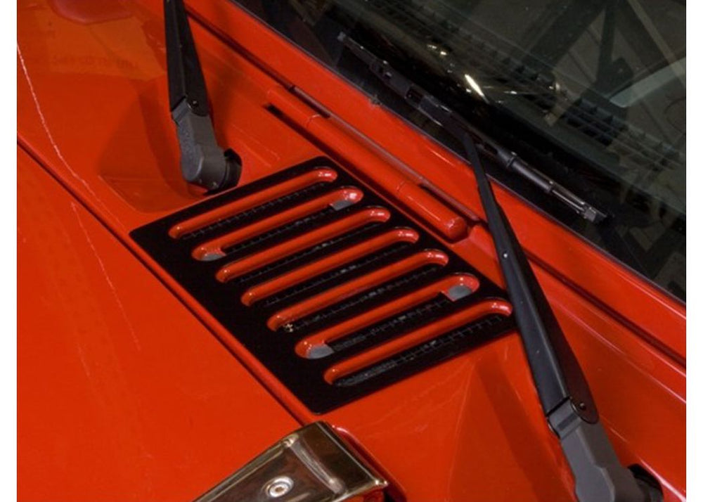Rugged Ridge HOOD VENT Coverblack JK Wrangler 0716