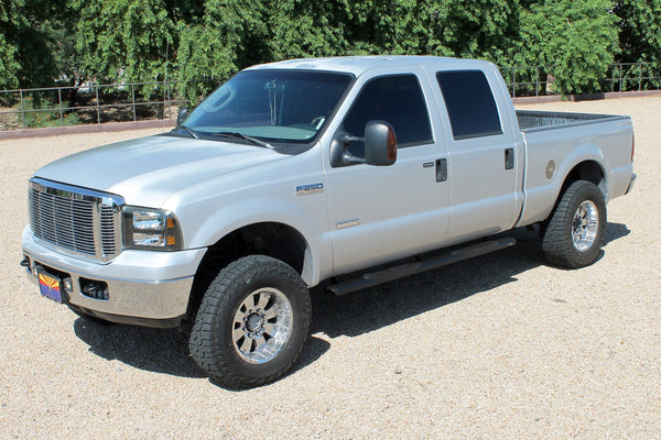 Raptor Series Oval Running Boards Black Textured Aluminum - Part# 2003-0344BT — 1999-2016 Ford F-250 / F-350 Super Duty