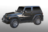 DV8 Offroad 2007-2018 Jeep Wranger Jk 2Dr 2Pc Hard Top (Fast Back) (No Defrost No Wiper)