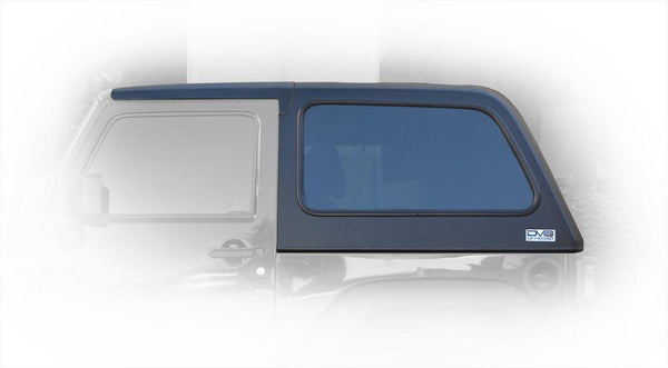 DV8 Offroad 2007-2018 Jeep Wranger JK 2Dr 2 pc Hard Top (Fast Back) (No Defrost No Wiper)