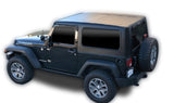 DV8 Offroad 2007-2018 Wrangler 2Dr 2Pc Hard Top (Square Back) (Factory Style) (No Deforst No Wiper)