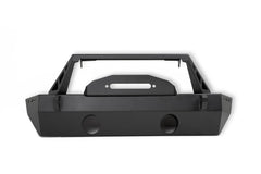 DV8 Offroad 2018+ Wrangler/Gladiator Fs25 Stubby Front Bumper with Plated Bull Bar (FBJL-06)