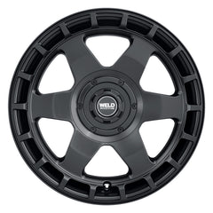 Weld Roue Off-Road Ridge 20x9 - 8x170 - ET0 - alésage central 125.1mm - noir satiné