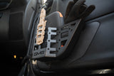 DV8 Offroad 11-18 Jeep Wrangler JK Front Door Pocket Molle Panels (MPJK05) — installed