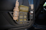 DV8 Offroad 2011-2018 Wrangler Slim Front Door Only Molle Pockets 2 Door