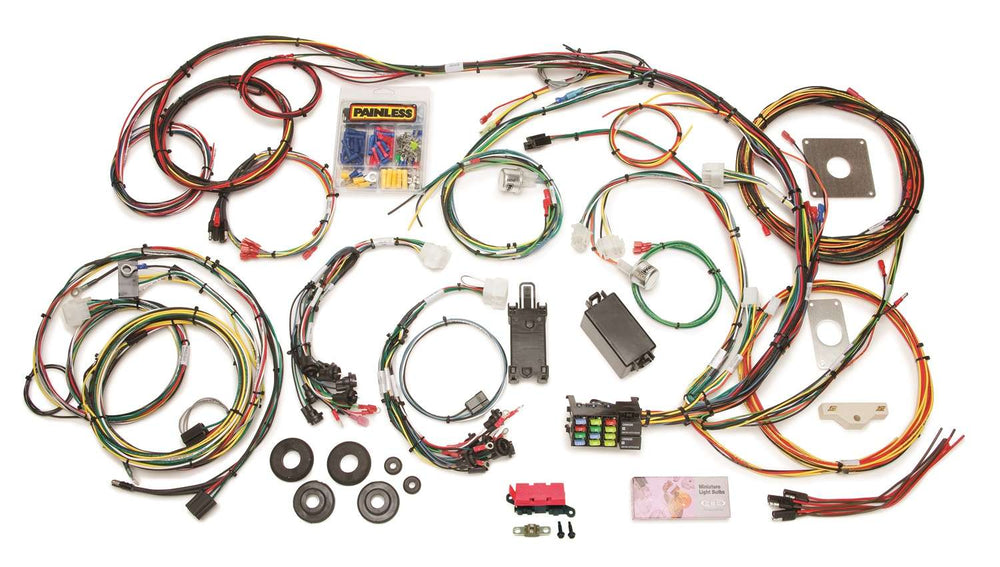 Painless Performance Hrns 14Cir Mustang Chs 1965-1966