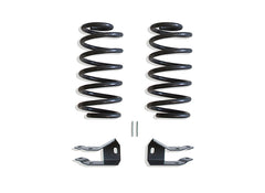 Maxtrac Suspension 2015-2020 Suburban/2007-2020 Escalade/Tahoe/Yukon/2007-2013 Avalanche Rear 4" Lowering Box Kit with Coils