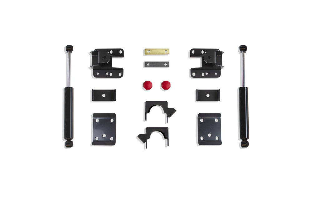 Component Box for MaxTrac 3"/5" Lowering Kit — 5"/6" Rear Lowering Box Kit (Non MagneRide) — 2007-2018 Chevrolet Silverado 1500 Classic (201360)