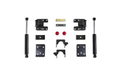 Component Box for MaxTrac 3"/5" Lowering Kit — 5"/6" Rear Lowering Box Kit (Non MagneRide) — 2007-2018 Chevrolet Silverado 1500 Classic (201360)