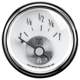 2-1/16" Fuel Level 0-90 Ohm SSE Prestige Pearl