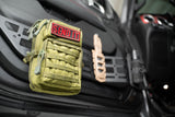 DV8 Offroad 18-20 Jeep Wrangler (JL)/Gladiator (JT) Front Door Pocket Molle Panels (MPJL05) — installed