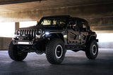 DV8 Offroad 2018+ Wrangler Slim Fender Flares Black