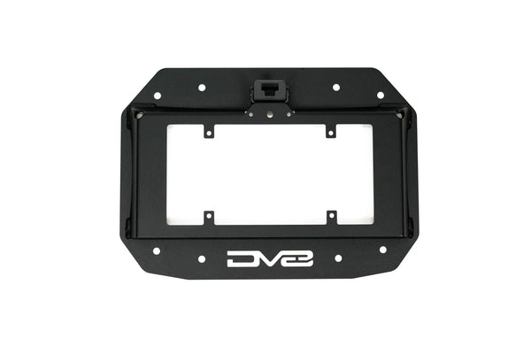DV8 Offroad 2018-2024 Wrangler Spare Tire Delete Kit with Camera Mount (Does Not Contain 3Rd Brake Light Brkt)