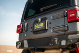 DV8 Offroad 2018-2024 Wrangler Spare Tire Delete Kit with Camera Mount (Does Not Contain 3Rd Brake Light Brkt)