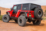 DV8 Offroad Jeep Jl Inner Fenders (Rear Black) 18Present Wrangler Jl