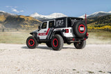 Road Armor 2018-2024 Wrangler Stealth Rear Mid Width Non Winch Bumper Tire Carrier Texture Black Lights Sold Sep