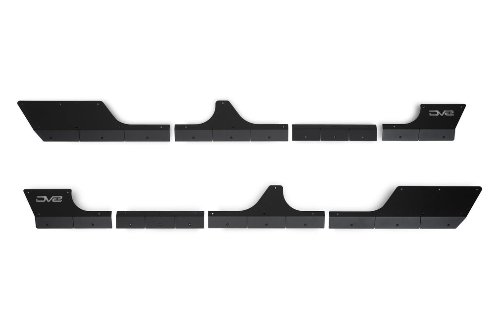 DV8 Offroad 2020+ Gladiator Rock Skins Black