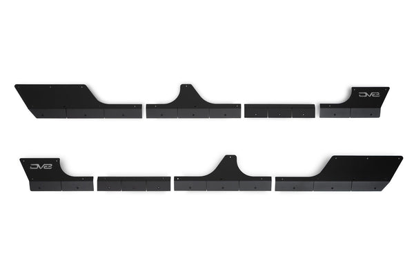 DV8 Offroad 2020+ Gladiator Rock Skins Black