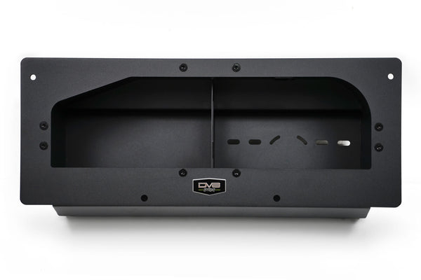 DV8 Offroad Air Compressor Mount & Storage Box — 2021+ Ford Bronco (Excl Raptor)