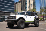 DV8 Offroad 2021+ Bronco (Ex Raptor/Everglades)Tube Fender Flares Black