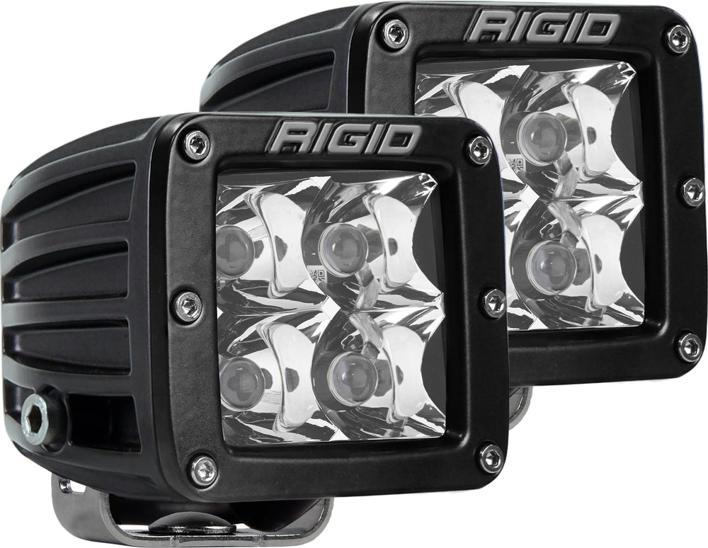 Rigid Industries Dseries Pro Spot Surface Mount Black / 2 Lights
