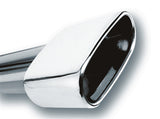 Universal Exhaust Tip - Single Rectangle — Stainless (20244)