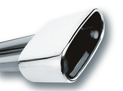 Universal Exhaust Tip - Single Rectangle — Stainless (20244)