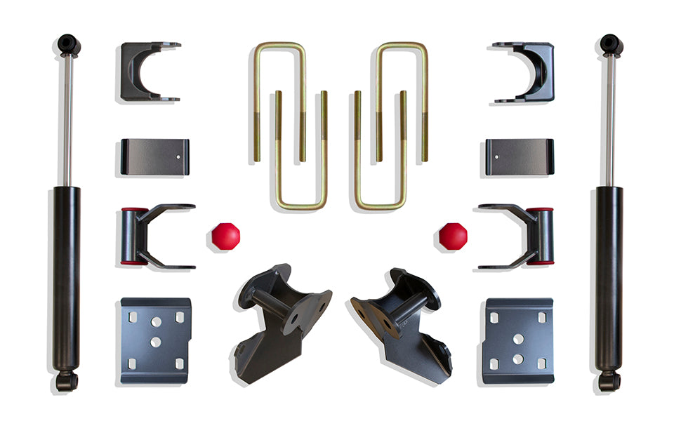 Component Box for MaxTrac Lowering Kit — 3"/ 4" Rear Lowering Box Kit — 2009-2014 Ford F-150 (203430)