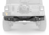 Go Rhino 2021+ Wranger Jl/Jlu Rockline Rear Full Width Bumper Textured Black