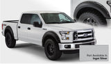Bushwacker Fender Flare Pocket Style 4pc - Ingot Silver