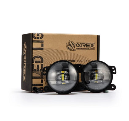 AlphaRex DoubleTap Dual Color LED Projector Fog Lights - 210004