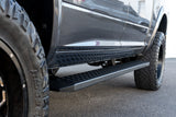Raptor 2009-2018 Ram 1500/2010+ Ram 2500/3500 Crew Cab 6.5In Sawtooth Slide Track Running Boards Black Txt Alum