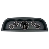5 GAUGE DIRECT-FIT DASH KIT, CHEVROLET TRUCK 60-63, OLD TYME BLACK