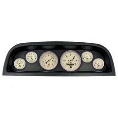 AutoMeter 6 Gauge Direct-Fit Dash Kit, Chevrolet Truck 60-63, Antique Beige