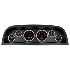 AutoMeter 6 Gauge Direct-Fit Dash Kit, Chevrolet Truck 60-63, Designer Black