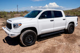 Raptor 2022+ Tundra Double Cab 6.5In Sawtooth Slide Track Running Boards Black Txd Aluminum