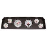 6 GAUGE DIRECT-FIT DASH KIT, GMC TRUCK 60-66, ARCTIC WHITE
