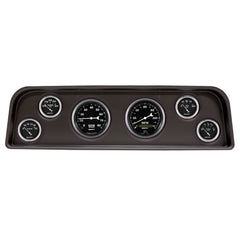 AutoMeter 6 Gauge Direct-Fit Dash Kit, GMC Truck 60-66, Old Tyme Black