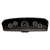 5 GAUGE DIRECT-FIT DASH KIT, FORD TRUCK 61-66, OLD TYME BLACK (2105-07)