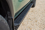 Raptor 2004-2021 Frontier Crew Cab 6.5In Sawtooth Slide Track Running Boards Black Txt Alum