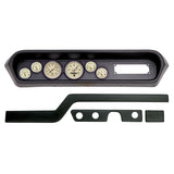 6 GAUGE DIRECT-FIT DASH KIT, PONTIAC GTO/LEMANS 64-65, ANTIQUE BEIGE